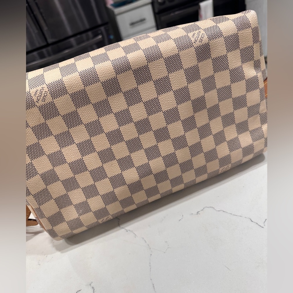 Louis Vuitton Speedy 30 Bandouliere Damier azur - Picture 3 of 11